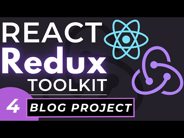 Blog App Project with React.js, Redux Toolkit CRUD Examples