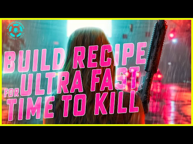 The BUILD Recipe for ULTRA FAST TIME TO KILL | Division 2 Builds