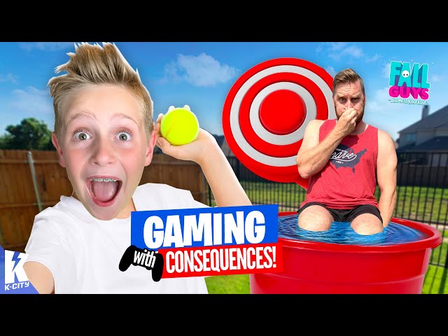 Win or Get Dunked! (Gaming with Consequences) K-City Family