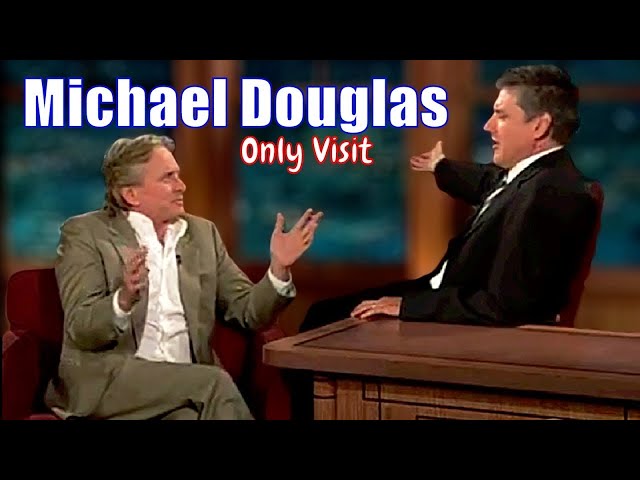 Michael Douglas - Solid Guest, Solid Interview - His Only Visit [Text & Imagery]