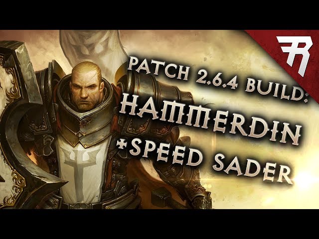 Diablo 3 Season 30 Crusader Hammerdin GR 130+ & speed build guide - Patch 2.7.7