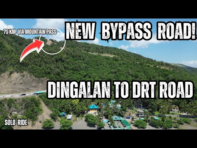DINGALAN to DRT ROAD | KALABASA RIVER Dingalan Beaches | Pacific Bay | Butas Na Bato | Gabaldon |