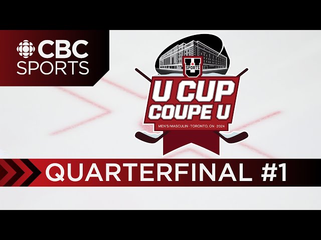 U SPORTS Men's Hockey National Championship: Quarterfinal #1 - Brock vs UNB | CBC Sports