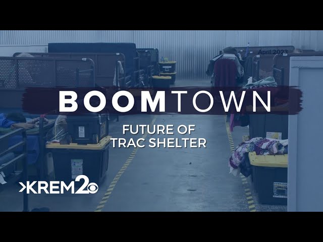 What's the city of Spokane's plan for the TRAC shelter? | Boomtown