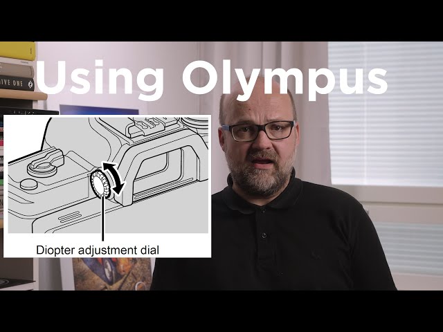 Tutorial: Using Olympus Diopter Correction