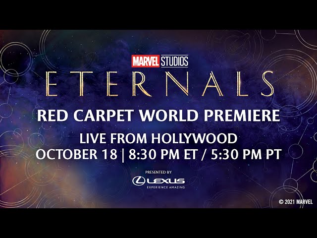 Marvel Studios' Eternals | Red Carpet LIVE!