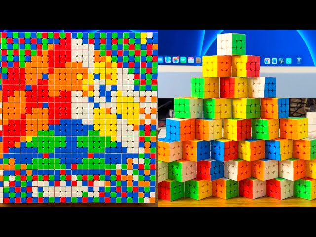 What You Can Do With 100 Rubik’s Cubes