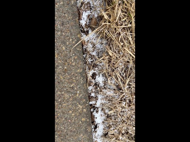 KSNT, Graupel are small pellets formed when supercooled water droplets freeze into snow crystal