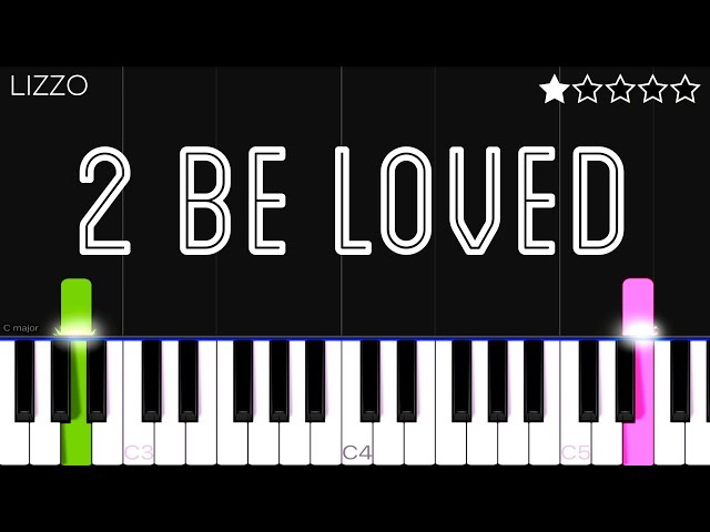 Lizzo - 2 Be Loved (Am I Ready) | EASY Piano Tutorial