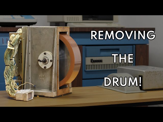 Removing the Rotating Drum Memory from the Bendix G15