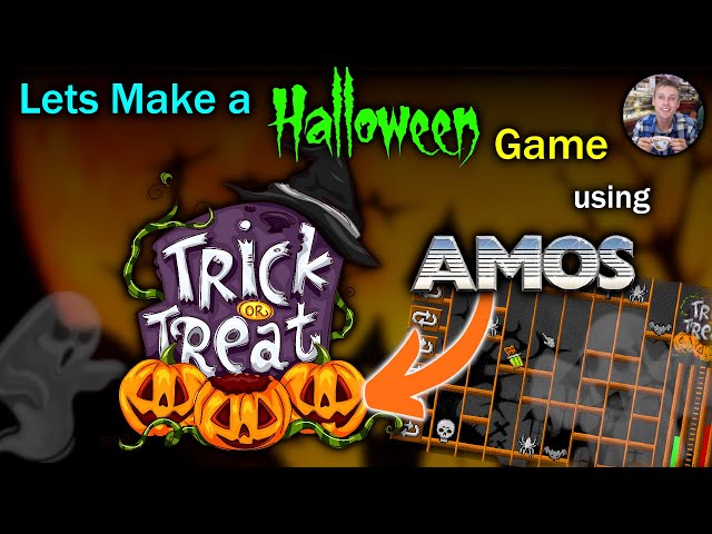 Build a Spooky Puzzle Game in AMOS! Trick or Treat!