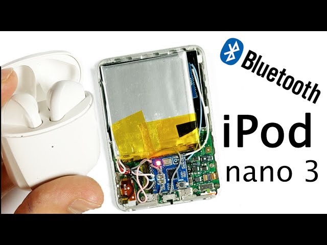 iPod nano 3rd Gen Bluetooth Mod