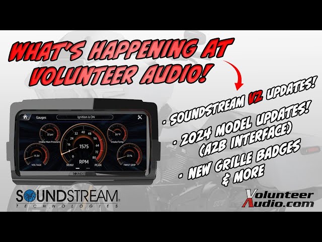What's happening at Volunteer Audio! Soundstream V2, 2024 Model Updates (A2B Interface), and more!