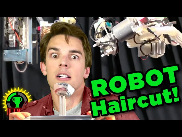 I Let A ROBOT Cut My Hair! ft. Stuff  Made Here (Game Theory $1,000,000 Challenge)
