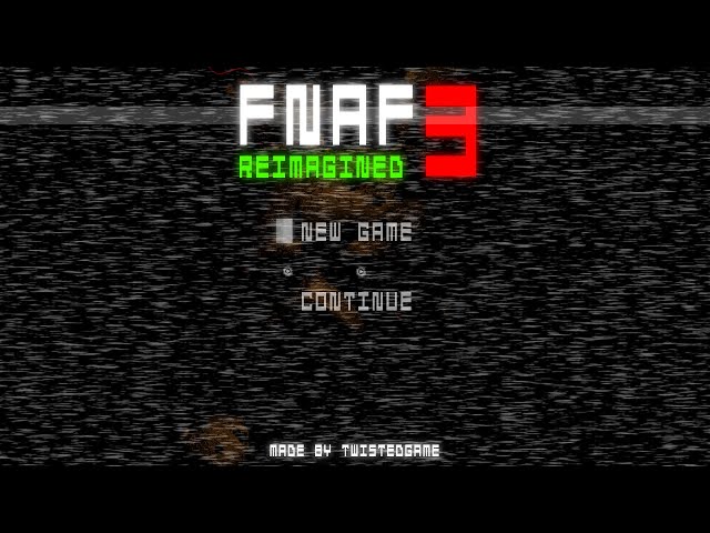 (A BUGGED DUMB) Five nights at freddy's 3 reimagined