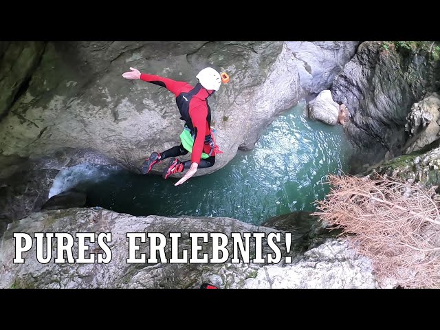 Erlebnis PUR! - Abenteuer in der Schlucht | Canyoning Kobelache (komplett) | Canyonauten Tour