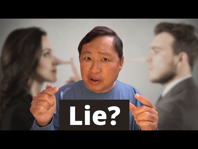 Why it is OK to Lie (to the Machine)