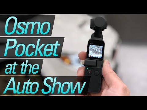 Osmo Pocket at the Auto Show