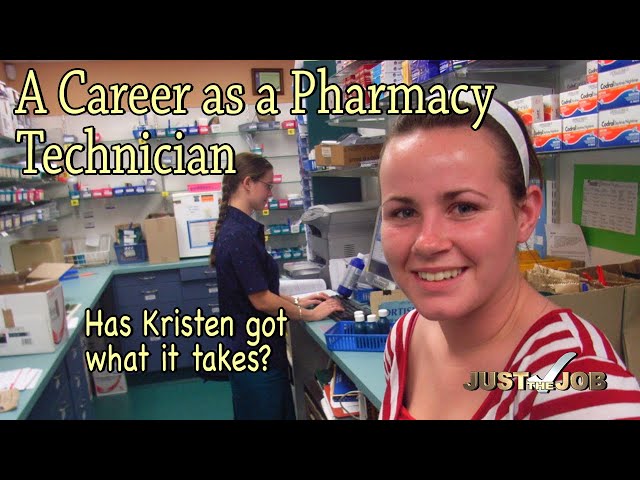 A Career as a Pharmacy Technician (JTJS12007)