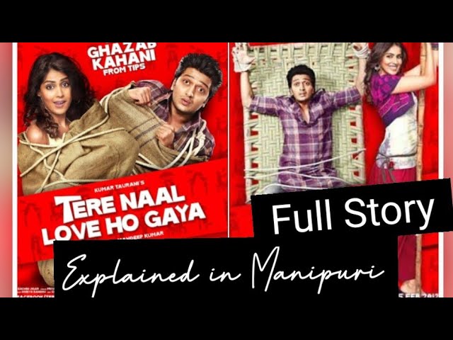 Tere naal love ho gaya Explained in Manipuri || Full Movie Explained || Romance/Drama || Hindi Movie