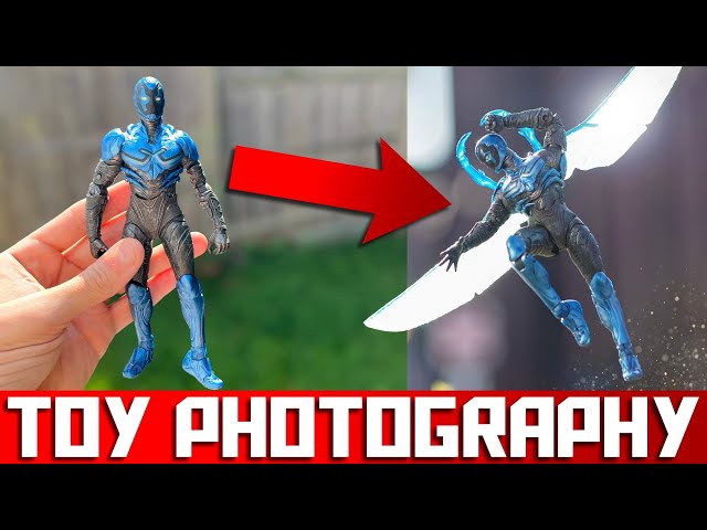 Blue Beetle Toy Photography!
