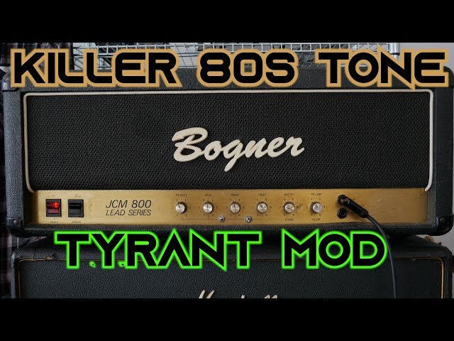 80s Bogner/Lenz modded Marshall 2204 | Ultimate 80s Sound