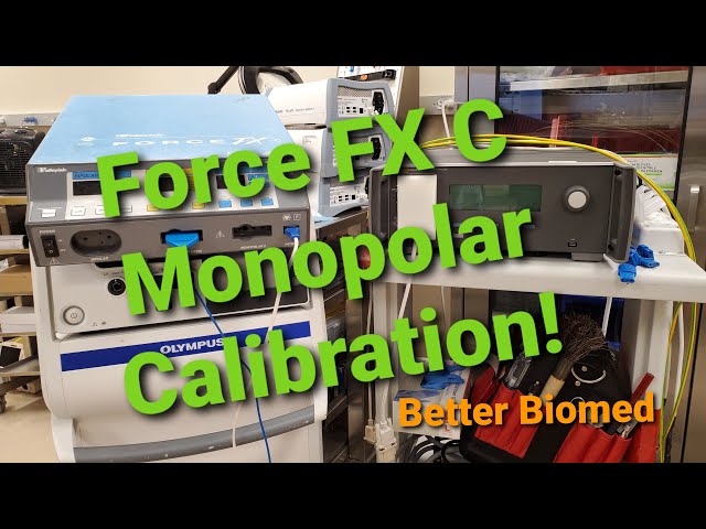 Force FX C Monopolar Calibration