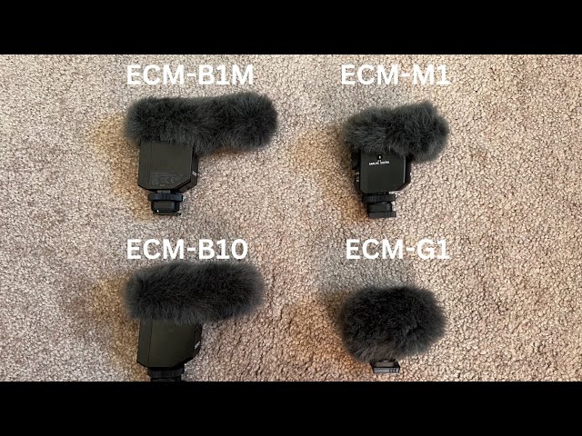 Sony ECM Microphones Testing. Are They Worth It?