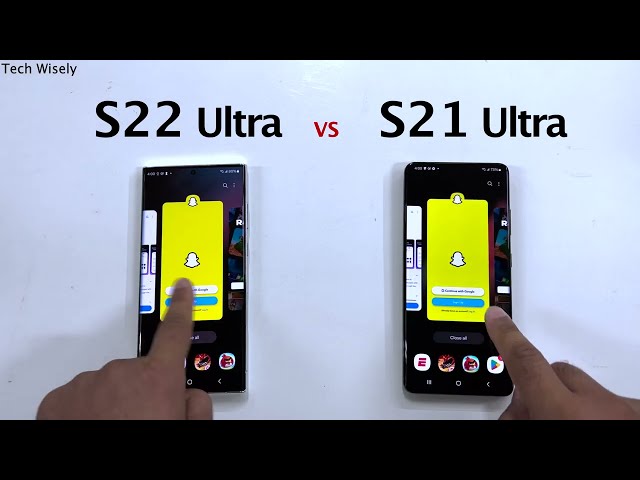 SAMSUNG S22 Ultra vs S21 Ultra in 2024 - Speed Test