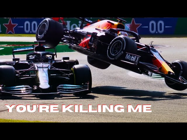 You're Killing Me : Lewis Hamilton and Max Verstappen