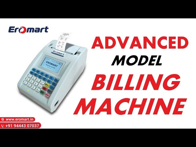 ADVANCED ₹ BILLING MACHINE DEMO VIDEO INDIA 👍 EROMART 9444307037 Chennai, Erode, Salem, Tirupur