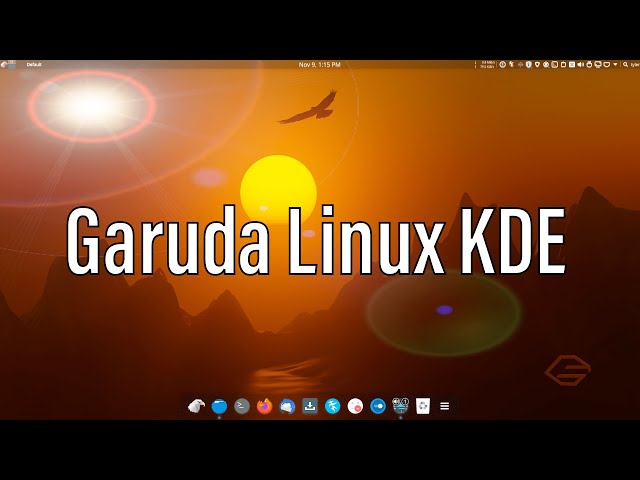 Garuda Linux | The Ultimate KDE Experience