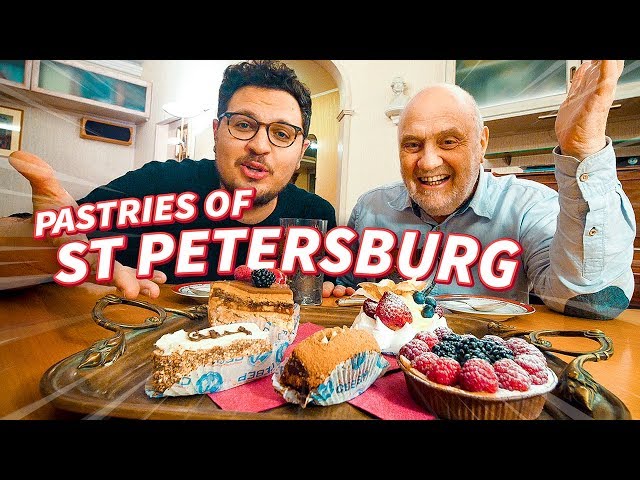 Russian Desserts Tour in St. Petersburg (ft. Grandma + Grandpa)
