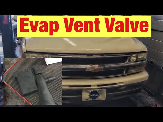How To Replace The Evap Vent Valve On A Chevy Tahoe/suburban