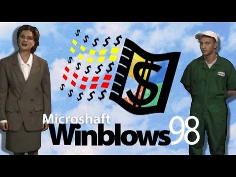 LGR - Microshaft Winblows 98 - Parody Program Review
