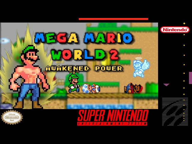 Mega Mario World 2: Awakened Power - Hack of SMW [SNES]