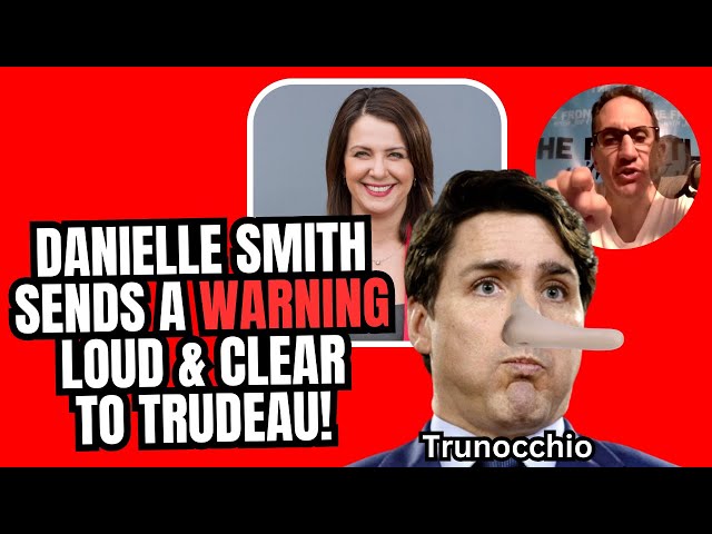Danielle Smith Sends a WARNING Loud & Clear to Trudeau after Win!