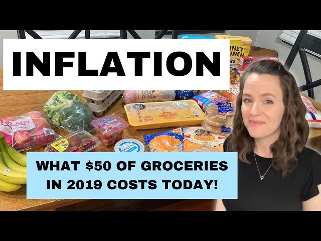 Comparing Grocery Prices Five Years Ago to Today (Inflation Is Crazy!)