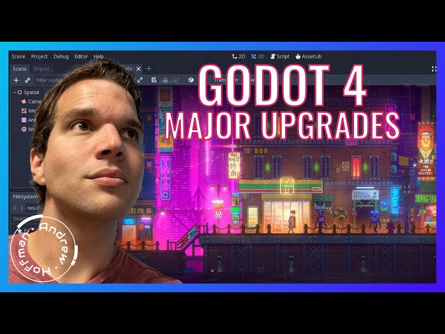 GODOT4 Major Changes Overview & Demo