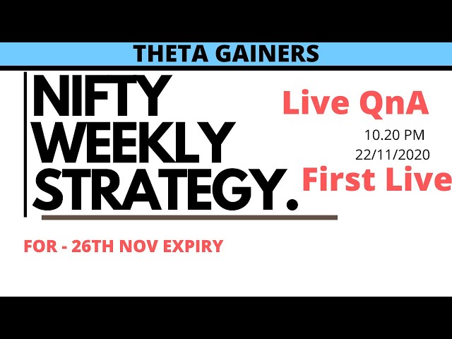 Weekly strategy QnA