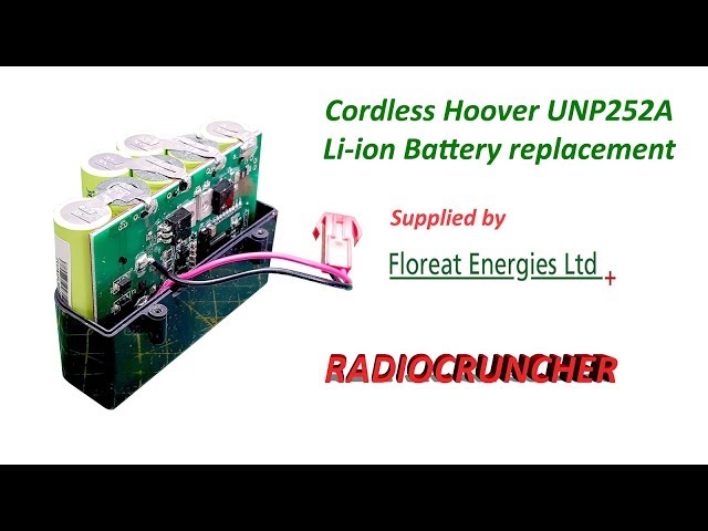 (UPDATED) Hoover UNP252A cordless vacuum repair part 2: The battery pack