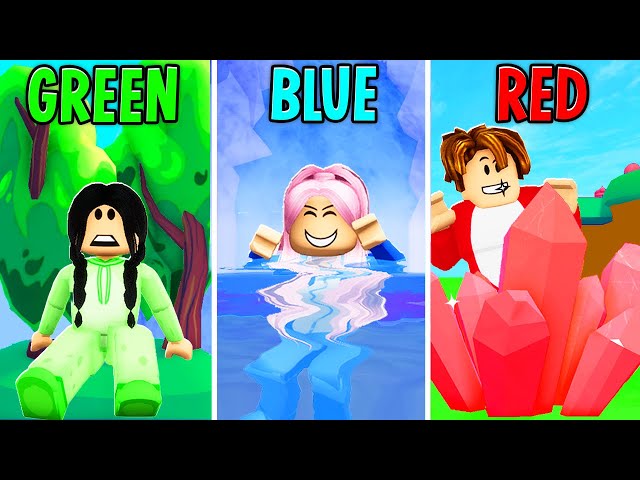 Using ONLY ONE COLOR IN HIDE AND SEEK! (Roblox ShimmerVille Challenge)
