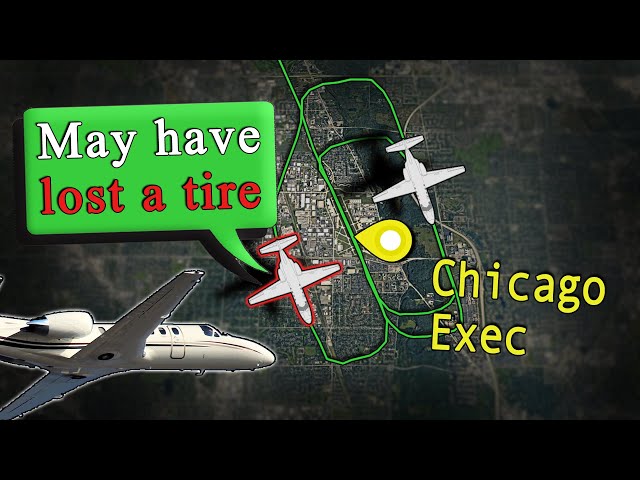 "We think we lost it on departure" | Citation C560 at Chicago Exec!