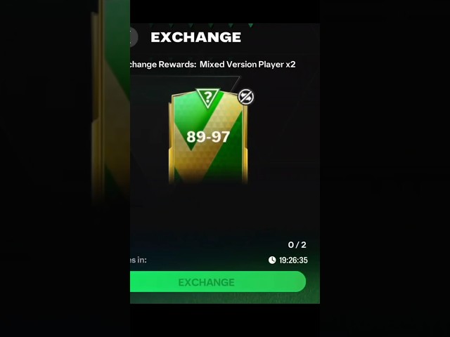 😱 Exchange 🤯 in FC Mobile 24 #fcmobile #eafcmobile