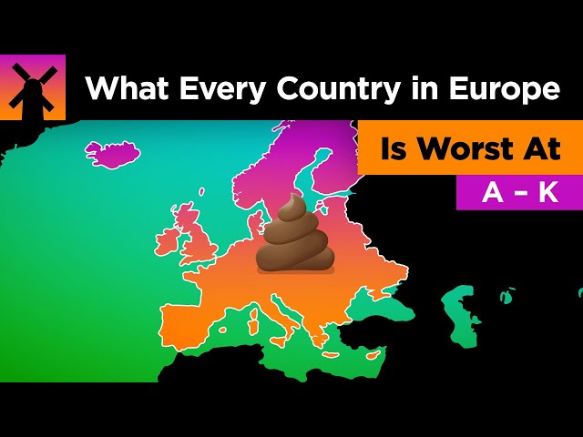 What Every Country in Europe Is WORST At Part 1