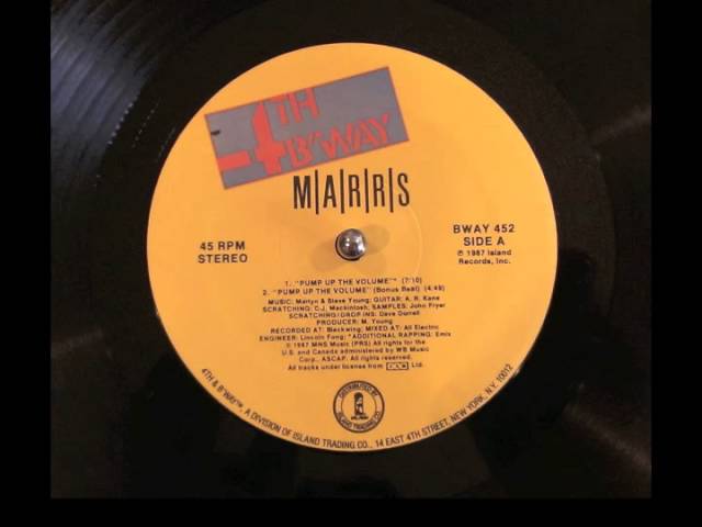 MARRS - PUMP UP THE VOLUME