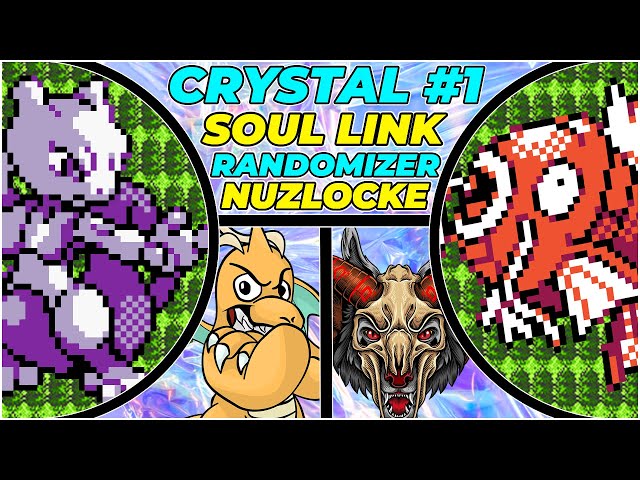 Pokemon CRYSTAL Soul Link RANDOMIZER Nuzlocke - PART 1