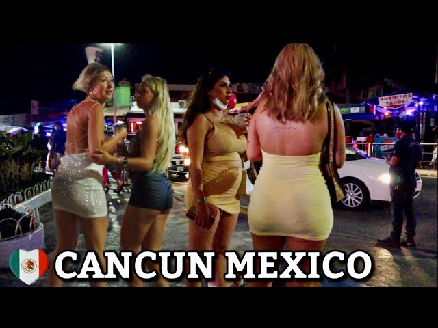 CANCUN MEXICO NIGHTLIFE FULL TOUR PART1 JUNE 2021 🇲🇽