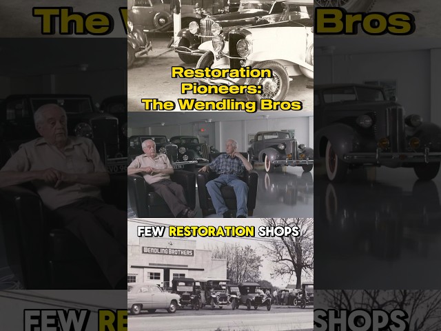 Car Restoration Pioneers! #WendlingBrothers