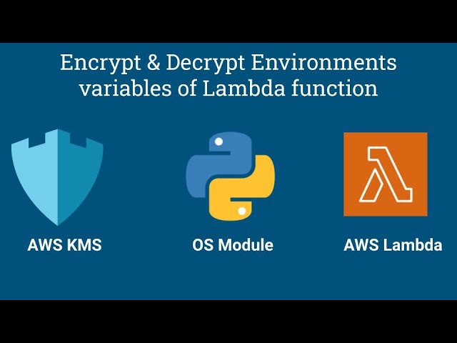 Working with Environment Variables in AWS Lambda Function | Encrypt and Decrypt using KMS | LAB